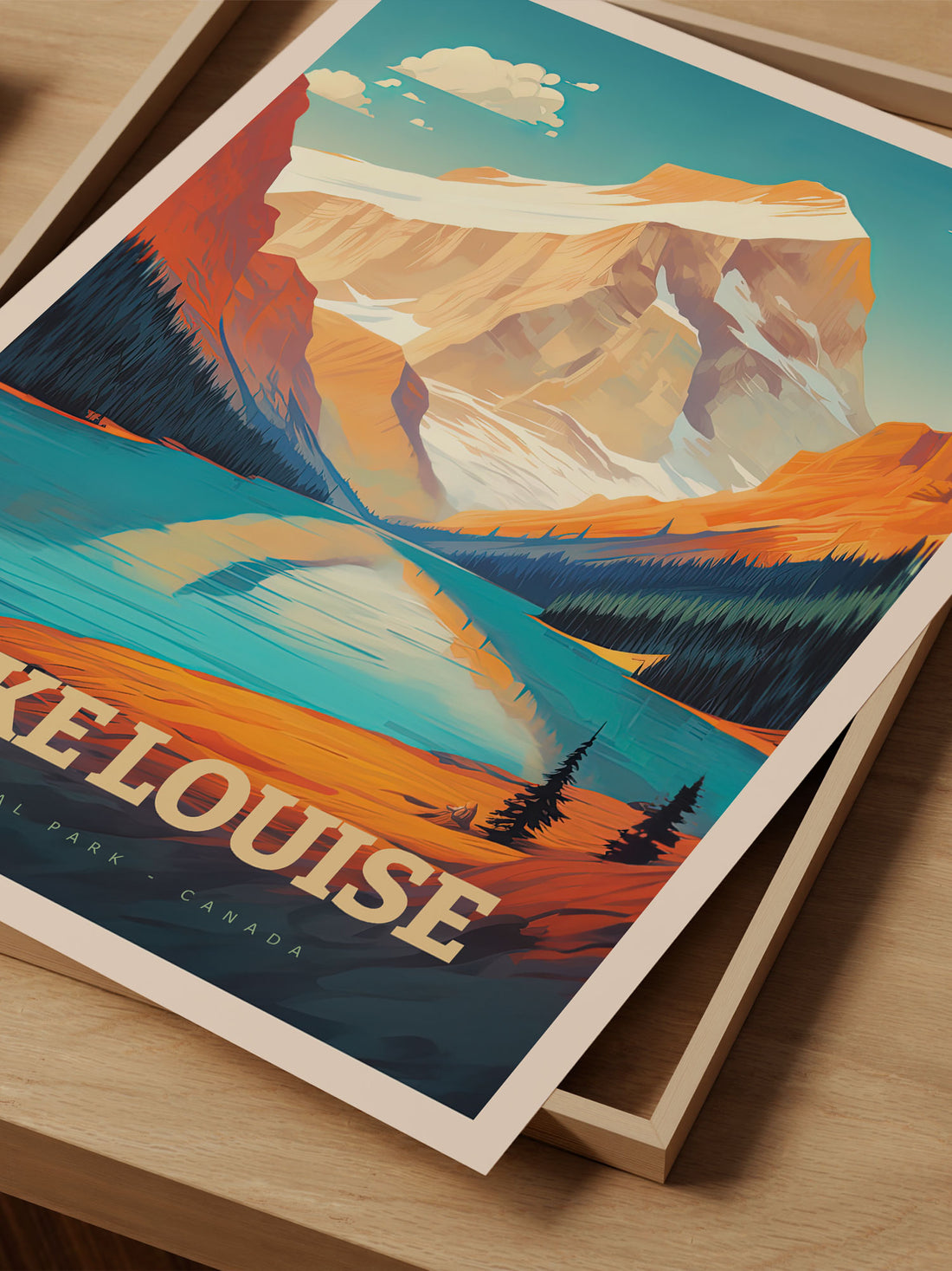 Lake Louise Art Print - Banff National Park Poster