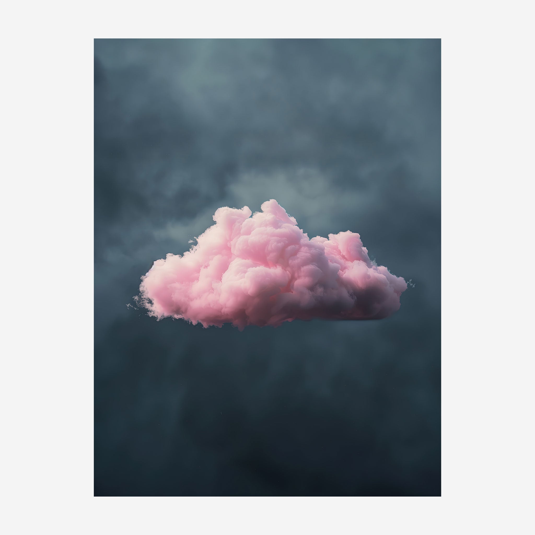 Blush Pink Cloud – Elegant and Soothing Wall Art