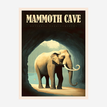 Mammoth Cave National Park, Kentucky Travel Poster