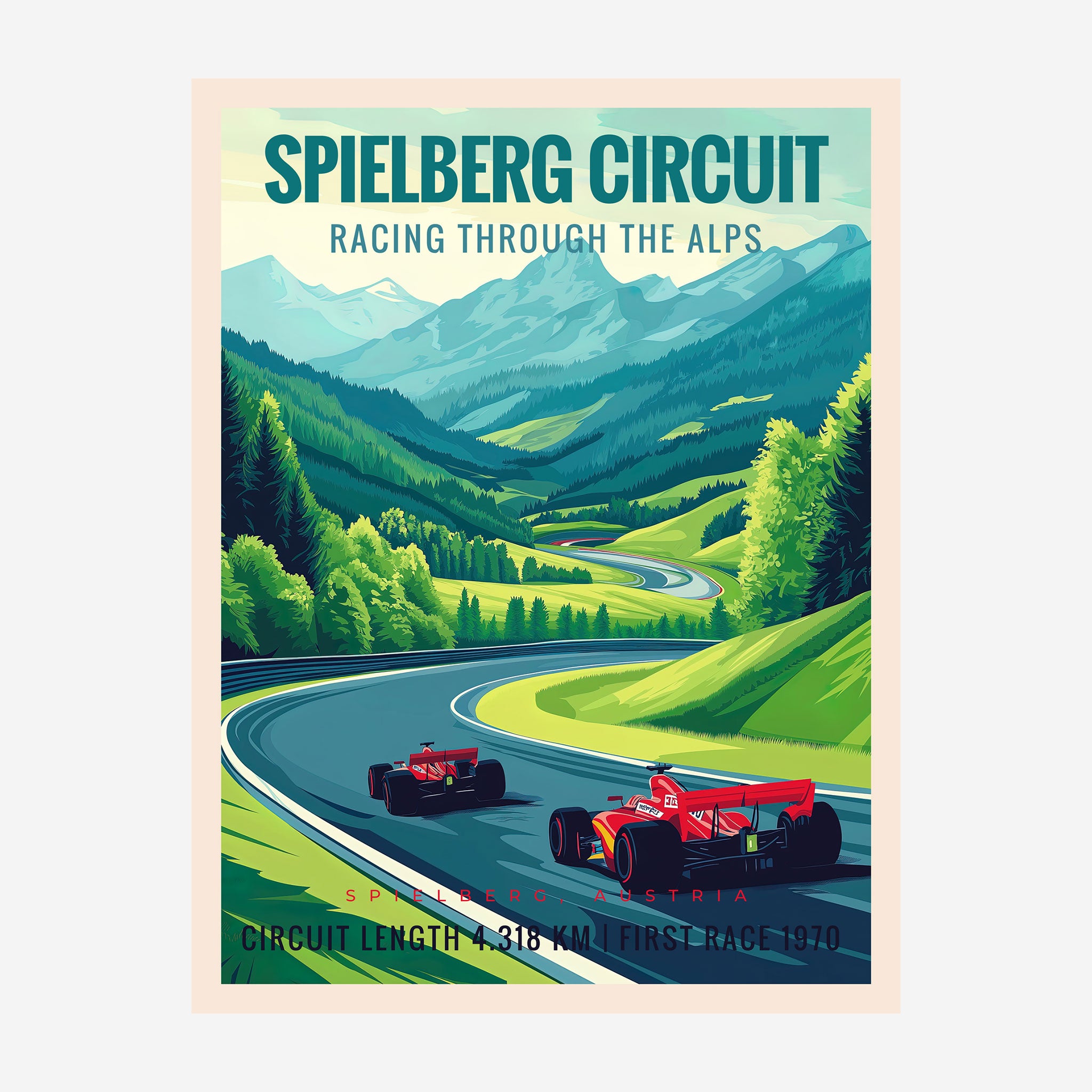 Red Bull Ring, Spielberg Motorsport Art