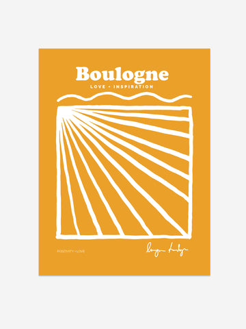 Boulogne Sun Rays Art Print – Love & Inspiration Collection