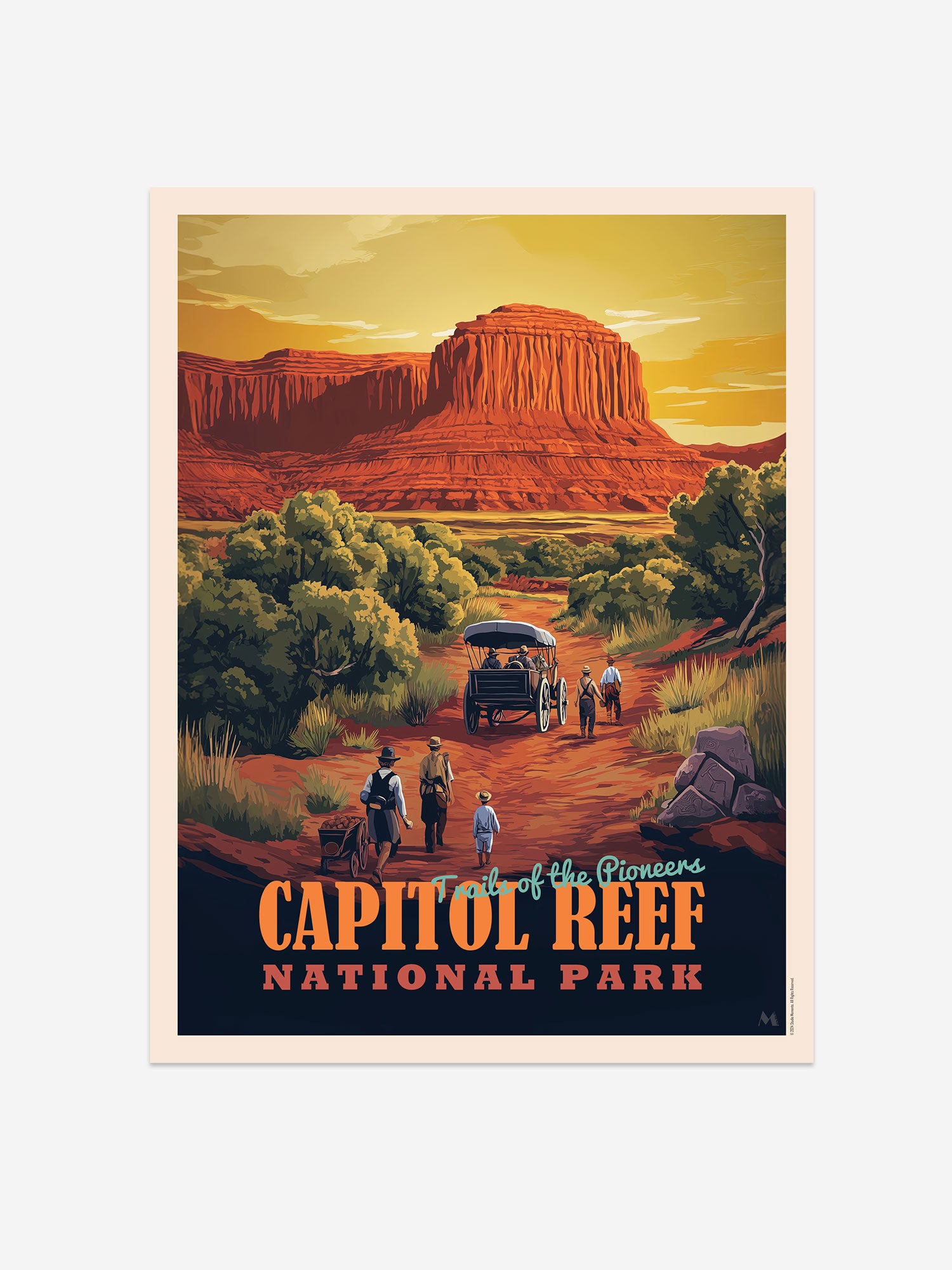 Capitol Reef National Park Poster - Exclusive Wall Art Print