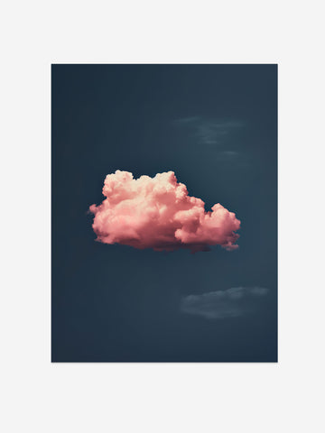 Ethereal Pink Cloudscape – Dreamy Wall Art