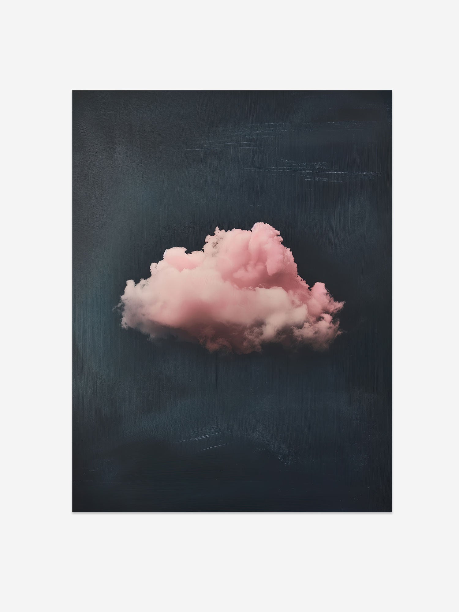 Dreamy Pink Cloud – Soft and Serene Wall Art