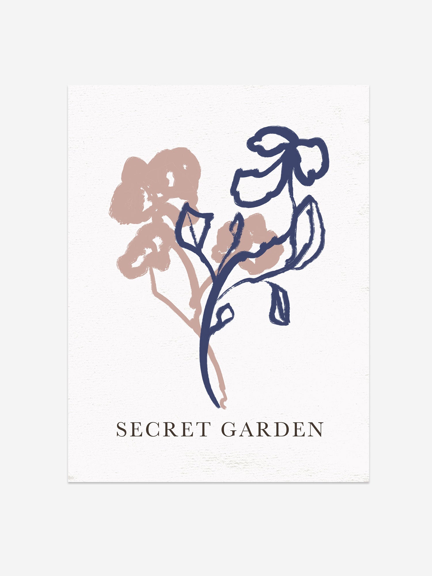 Secret Garden Floral Print