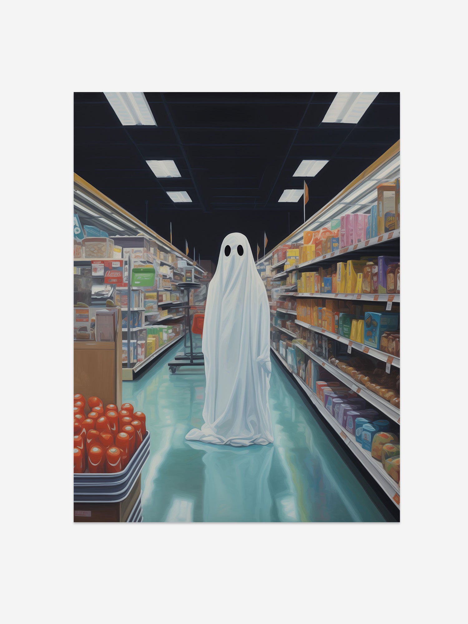 Gabby the Ghost at the Supermarket