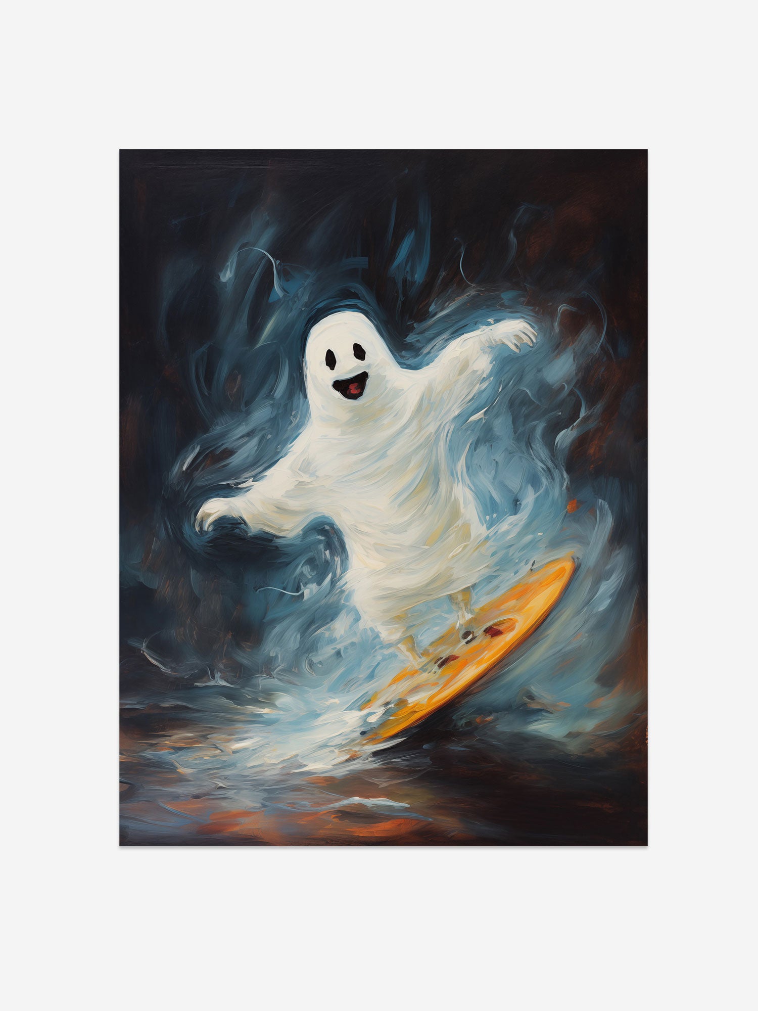 Gabby the Ghost Surfing