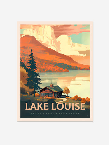 Lake Louise Poster - Banff National Park Art Print