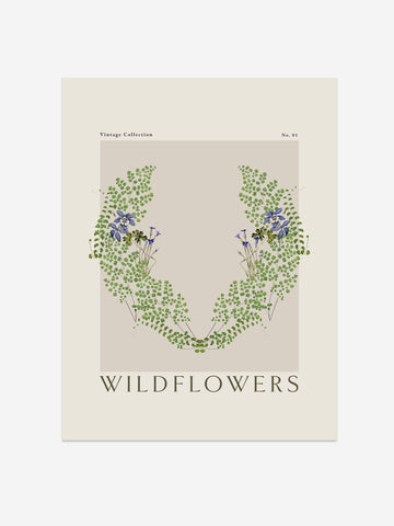 Wild Greenery – Vintage Botanical Wall Art