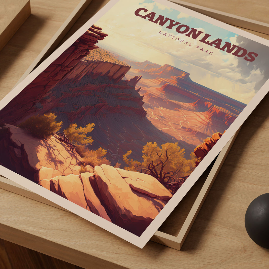 Canyonlands National Park, Utah Travel Poster