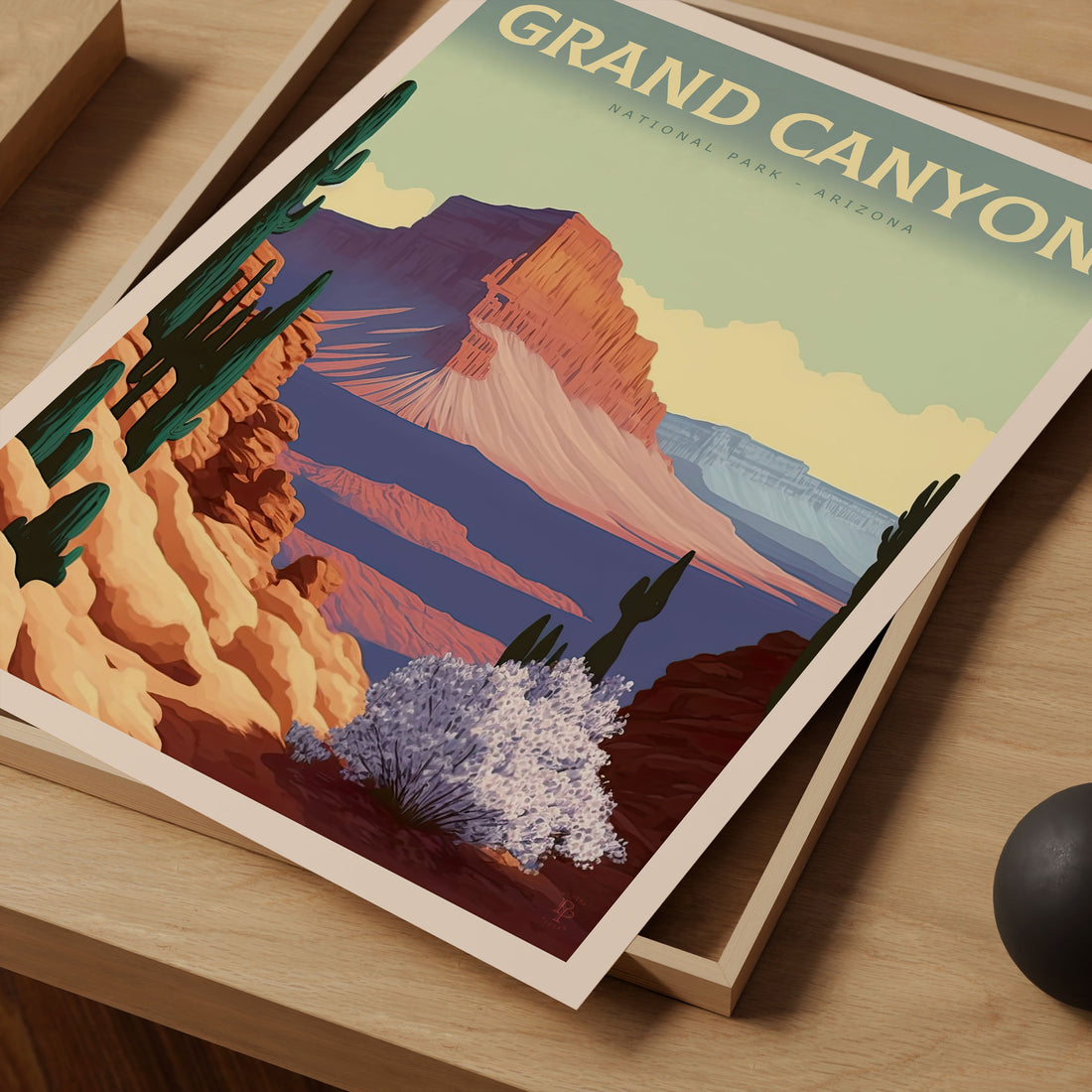 Grand Canyon National Park, Arizona Travel Poster