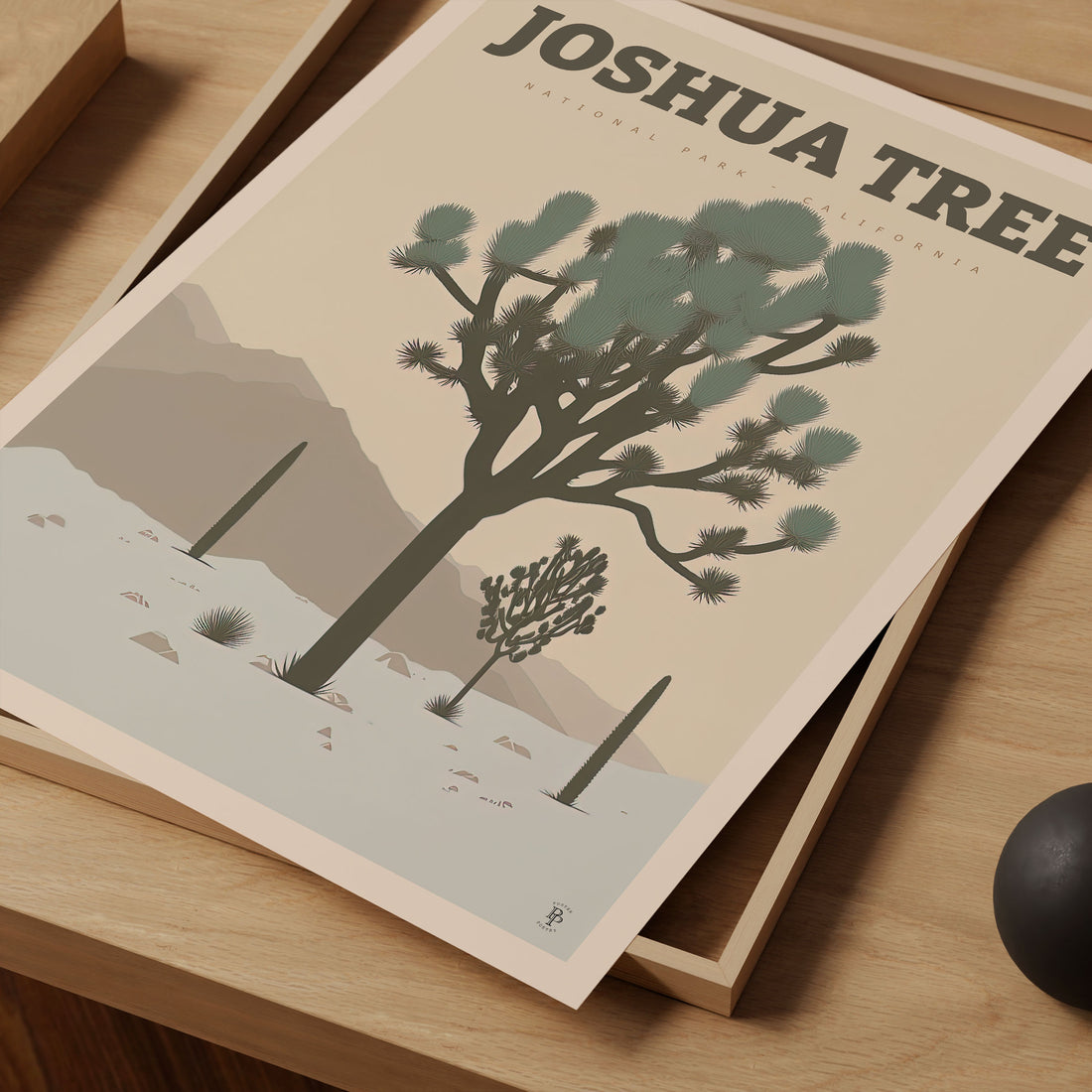 Joshua Tree National Park, California Travel Poster