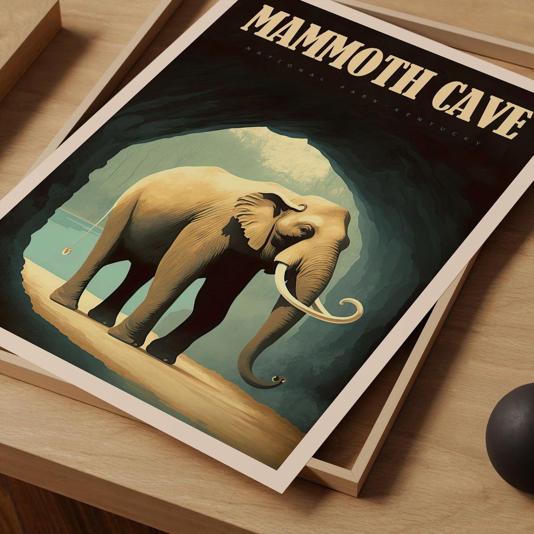 Mammoth Cave National Park, Kentucky Travel Poster