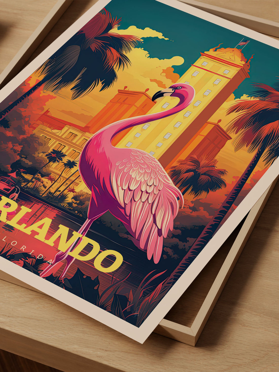 Orlando, Florida Travel Poster