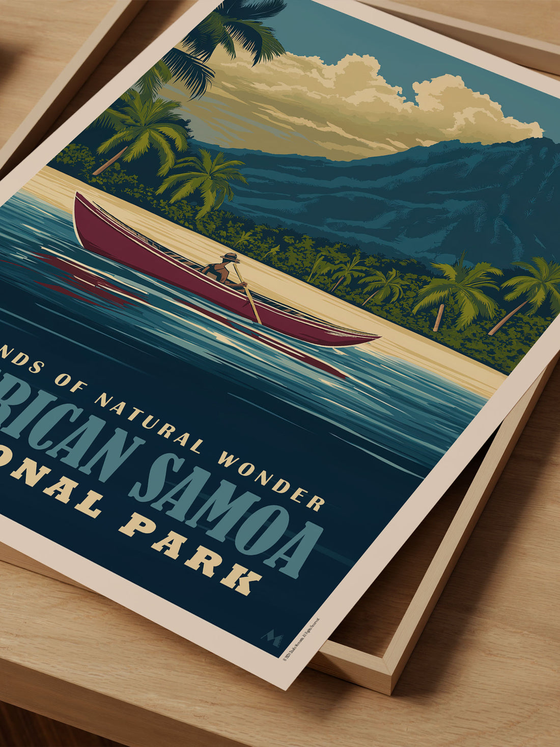 American Samoa National Park Poster - Exclusive Wall Art Print