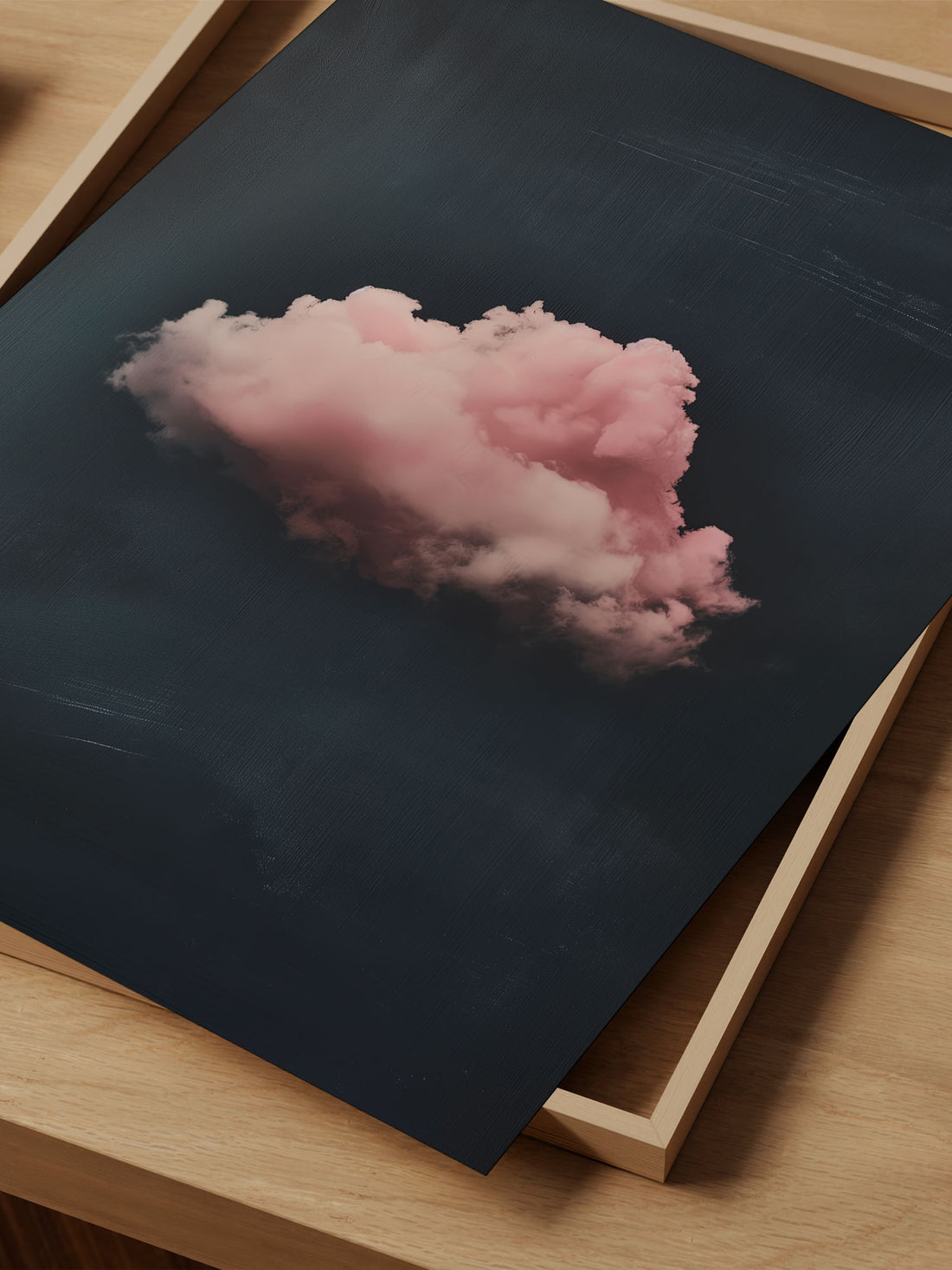 Dreamy Pink Cloud – Soft and Serene Wall Art