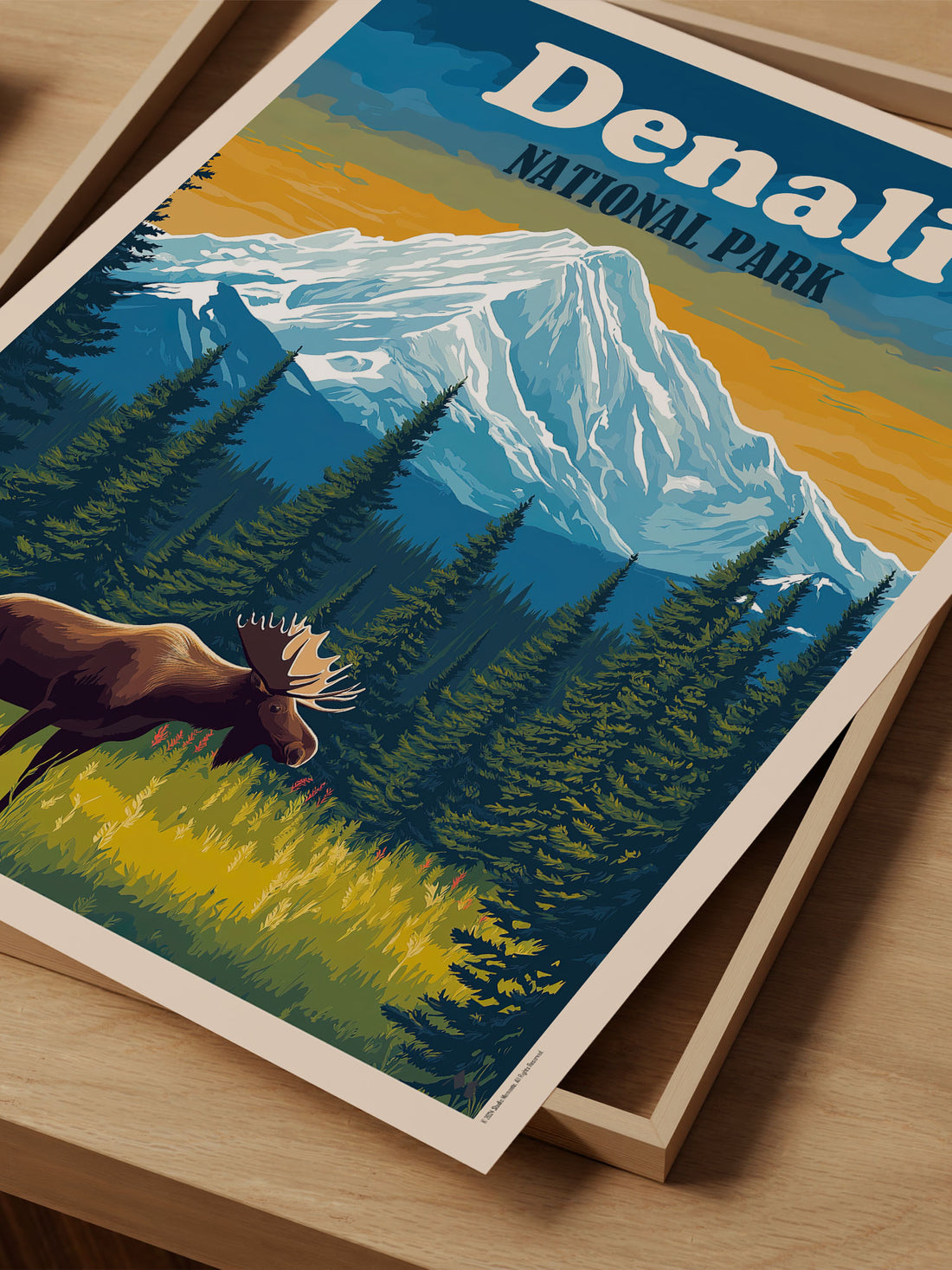 Denali National Park Poster - Exclusive Wall Art Print