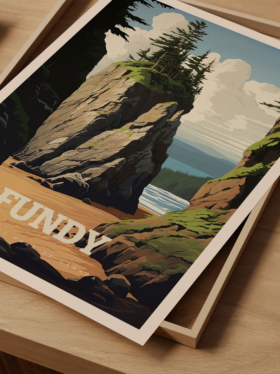 Fundy National Park Poster - Bay of Fundy Art