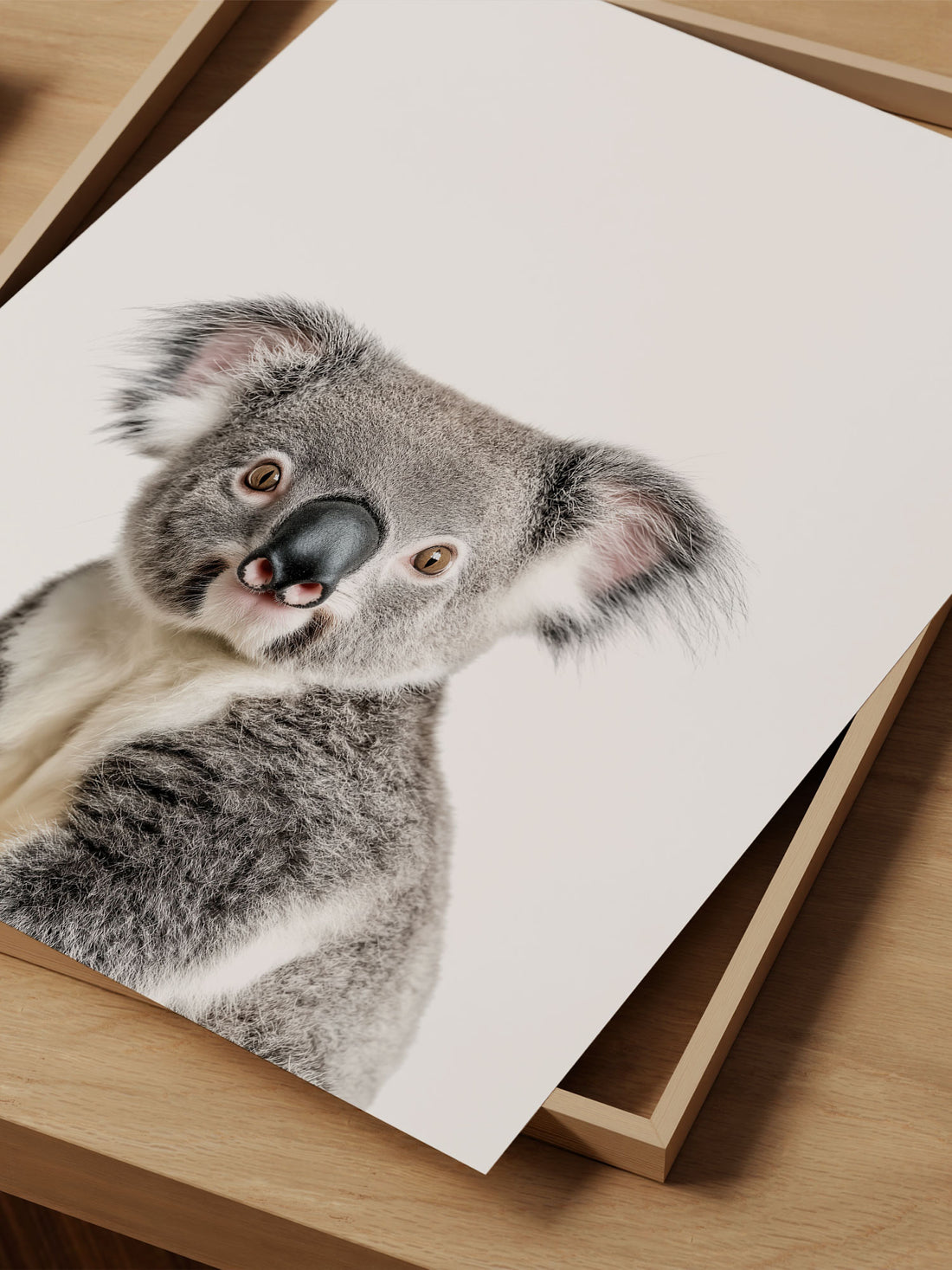 Baby Koala Nursery Print – Cozy Nursery Decor