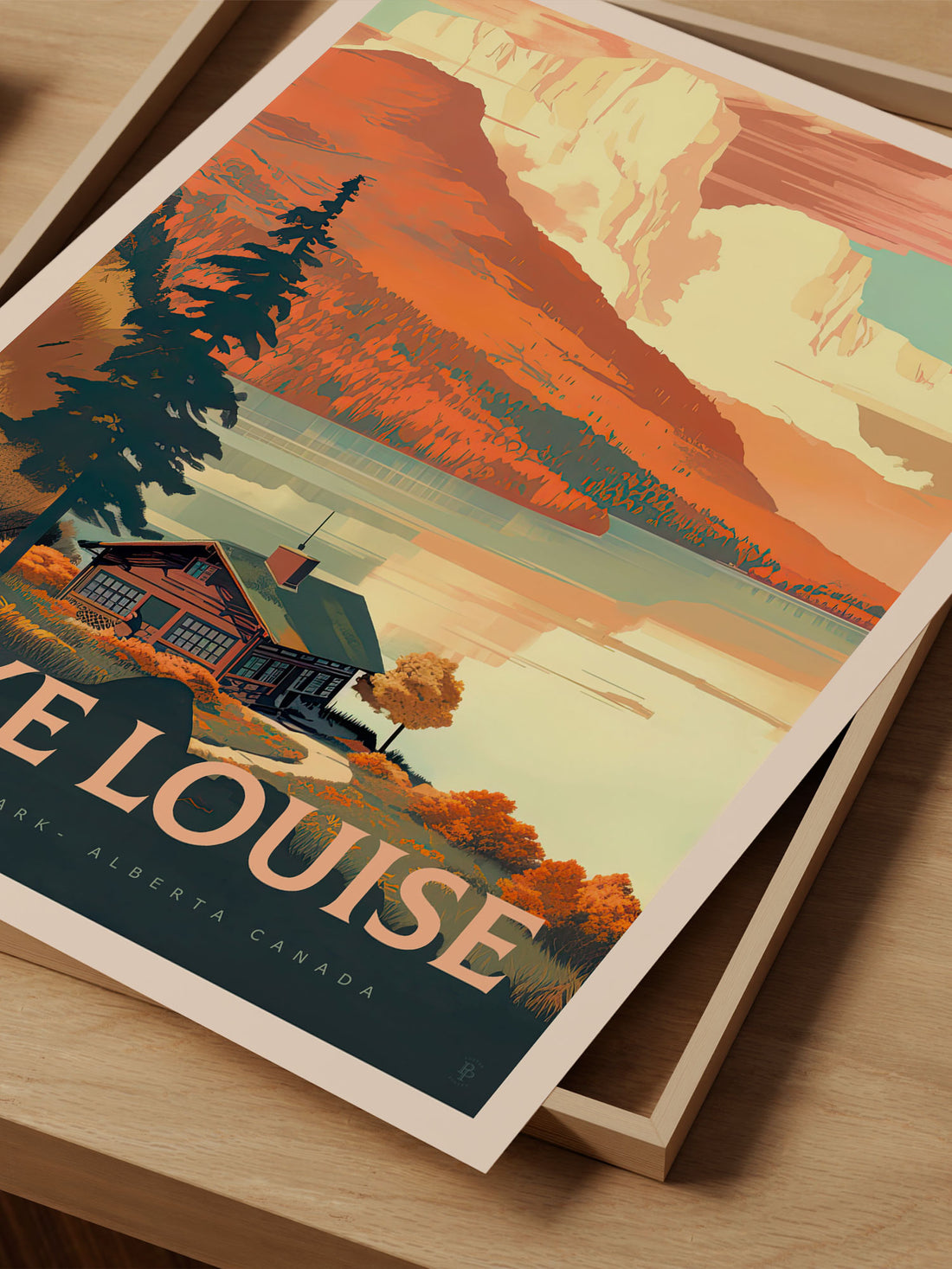 Lake Louise Poster - Banff National Park Art Print