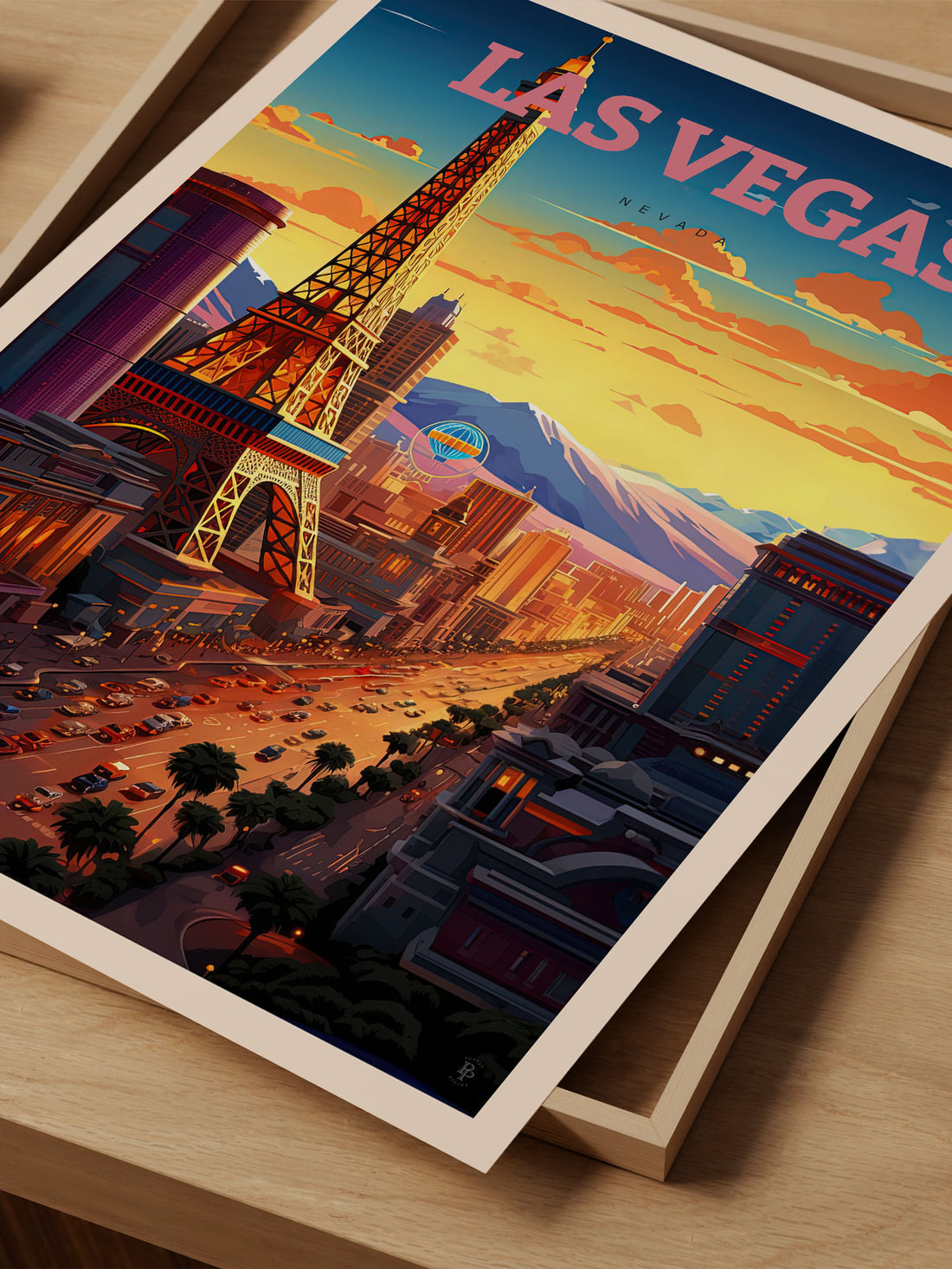 Las Vegas, Nevada Travel Poster