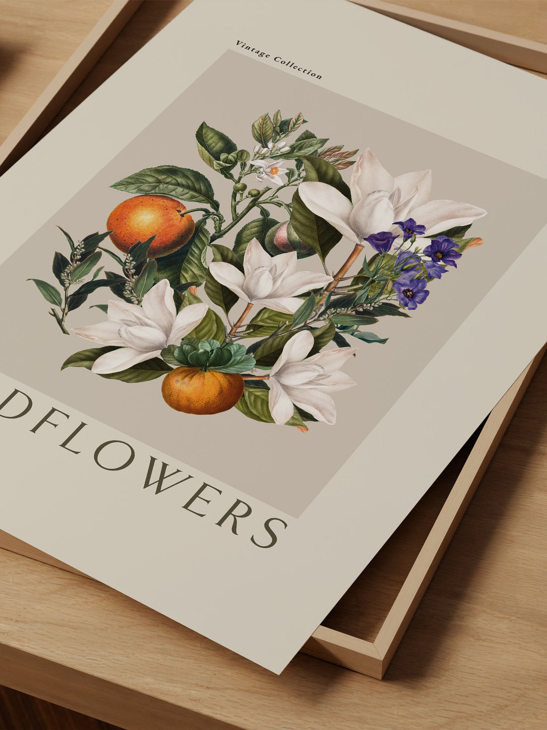 Wildflower Bloom – Vintage Botanical Art Print